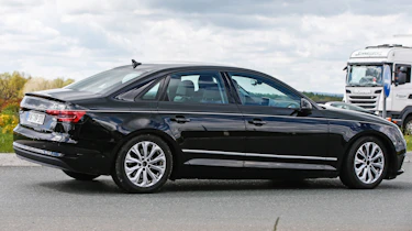 New Audi A4 2015 spy shots 6