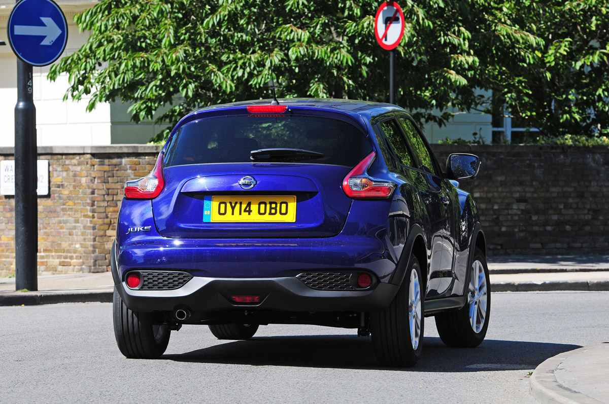 New Nissan Juke 2014 rear