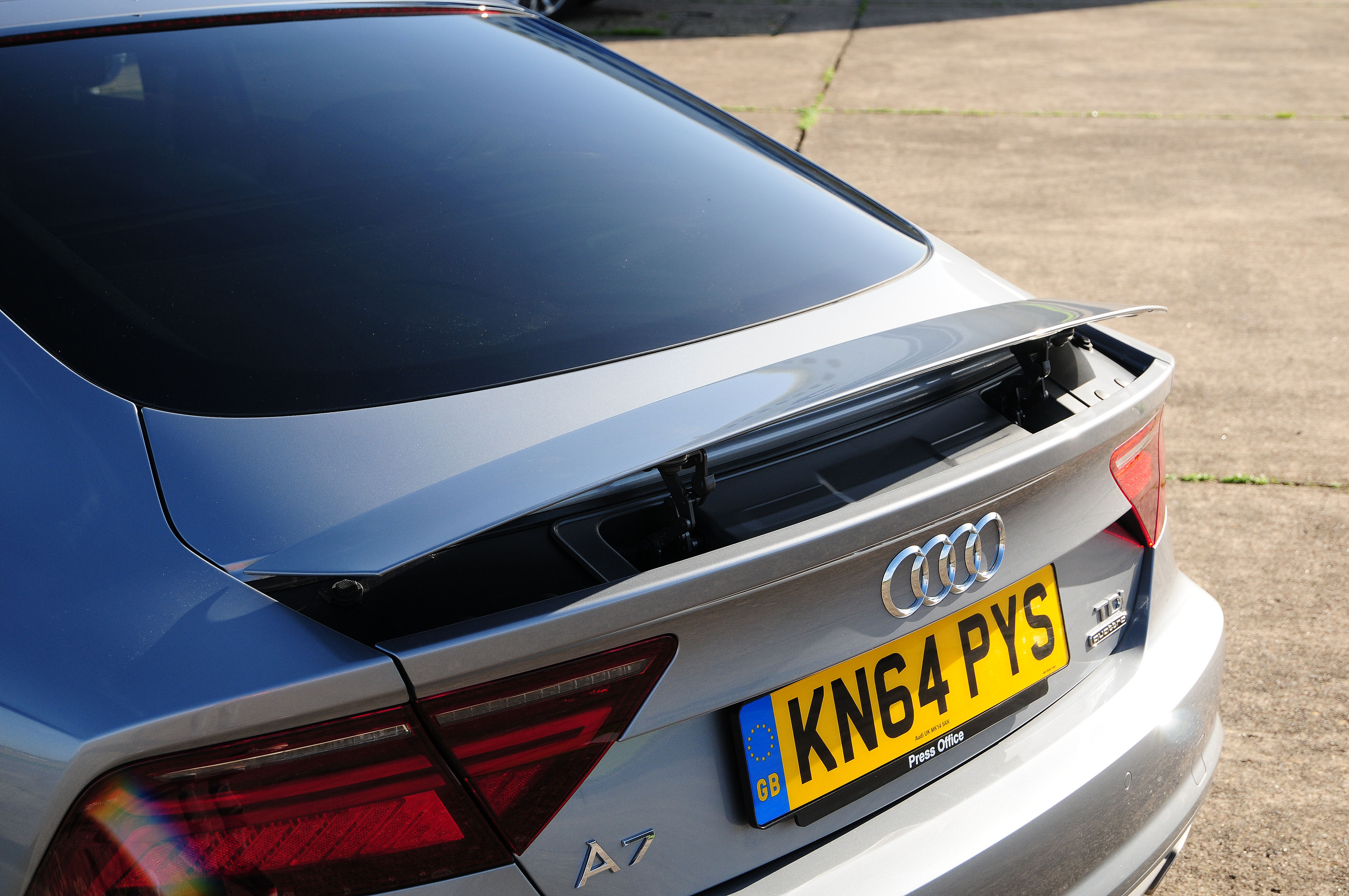 Audi A7 - spoiler