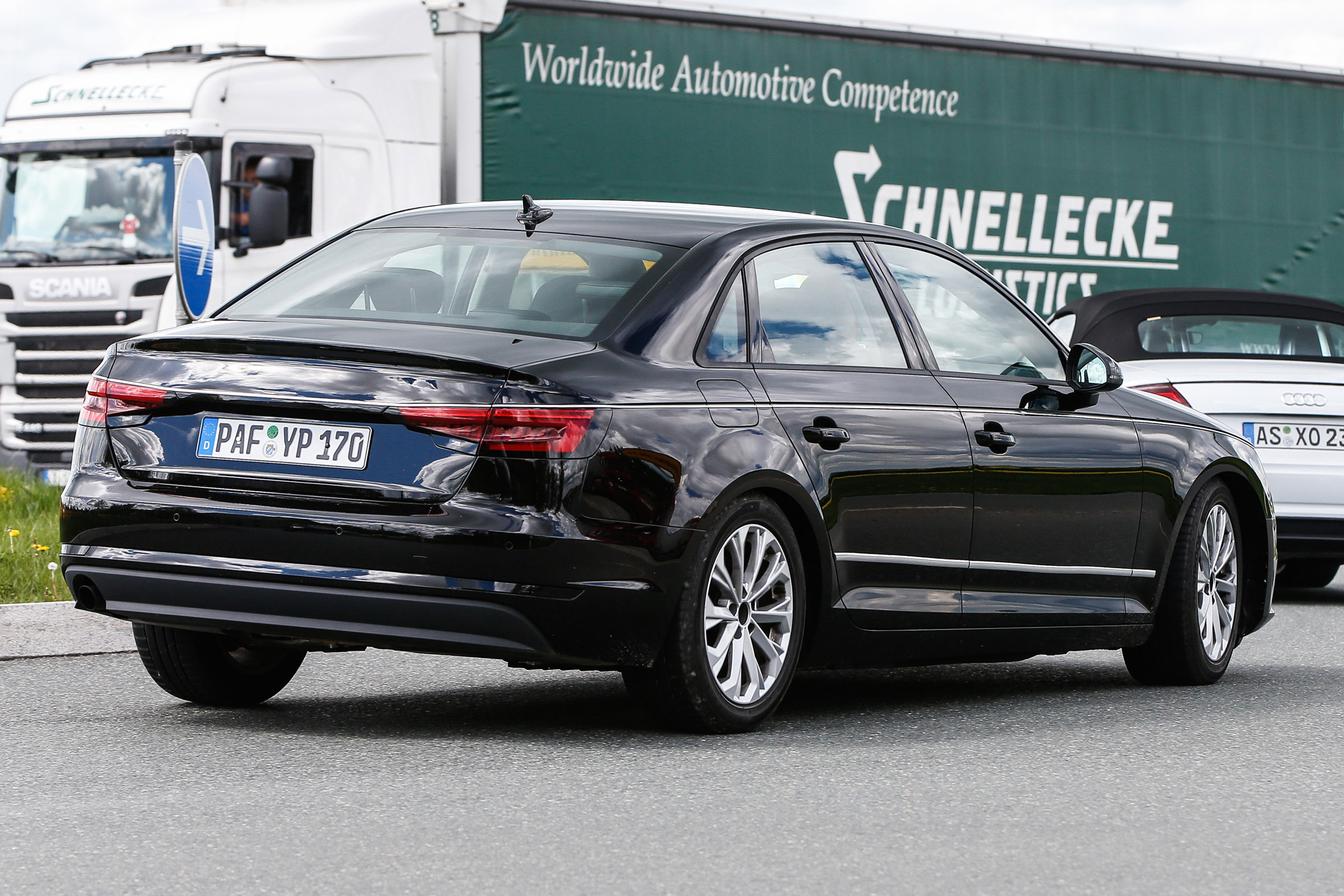 New Audi A4 2015 spy shots 2
