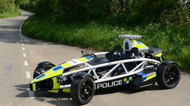 Ariel Atom PL police car static