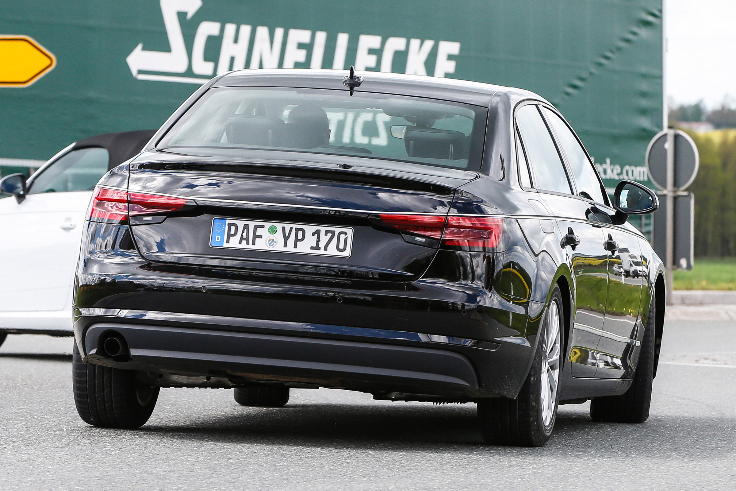New Audi A4 2015 spy shots 7