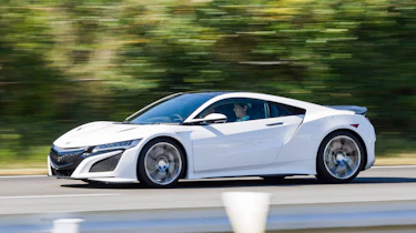 New Honda NSX 2015 white front