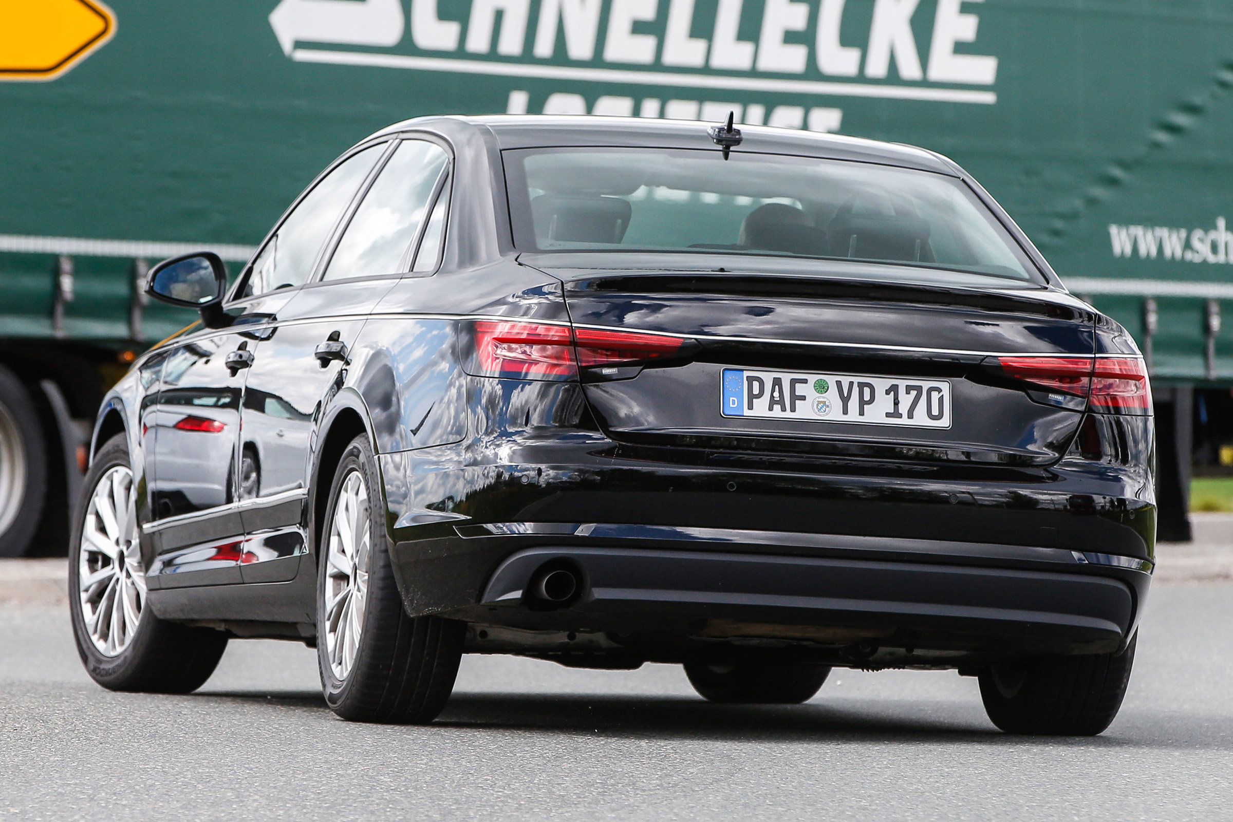 New Audi A4 2015 spy shots 8