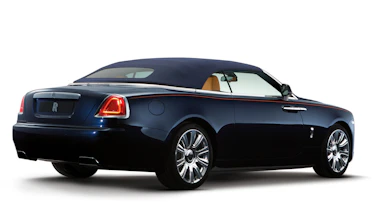 Rolls-Royce Dawn convertible static roof up rear