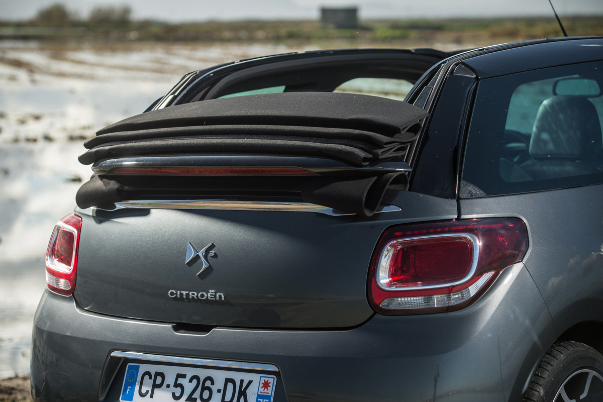 Citroen DS3 Cabrio roof mechanism