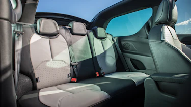 Citroen DS3 Cabrio rear seats