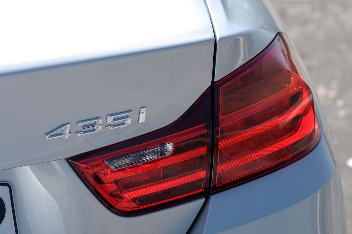 BMW 4 Series rear lights