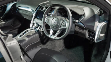 New Honda NSX 2015 white interior