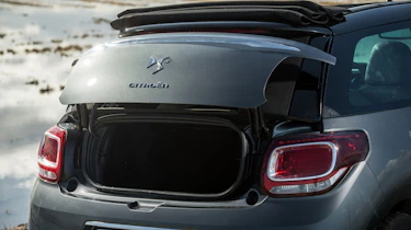 Citroen DS3 Cabrio boot lid