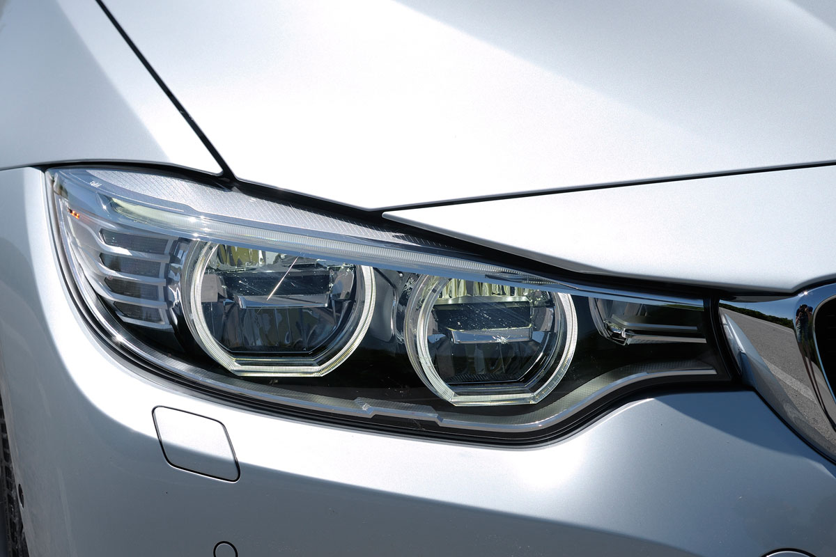 BMW 4 Series headlights