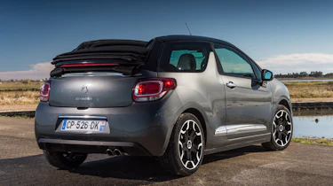 Citroen DS3 Cabrio rear three-quarters