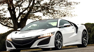 New Honda NSX 2015 white static