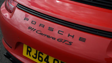 Porsche 911 GTS rear centre