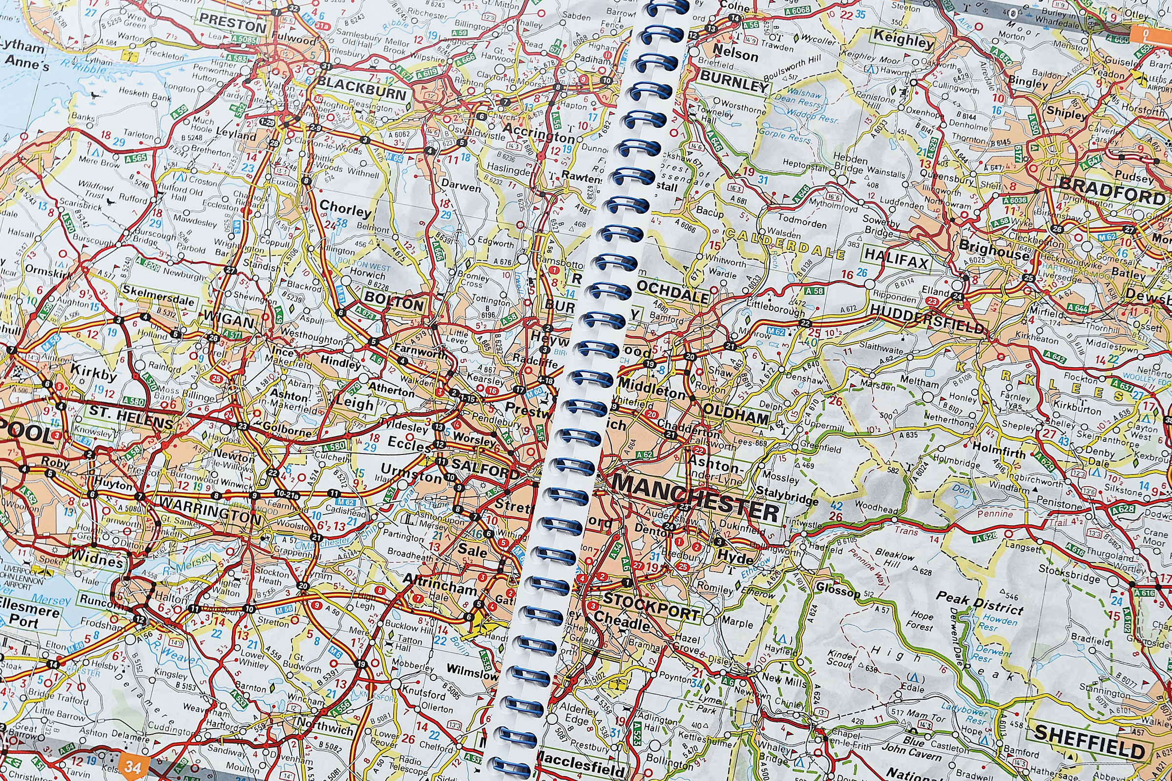 Michelin 2016 Main Roads Atlas: Great Britain and Ireland