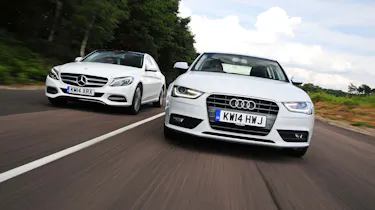 Audi A4 Ultra vs Mercedes C220 BlueTEC