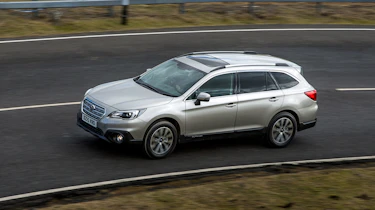 Subaru Outback cornering