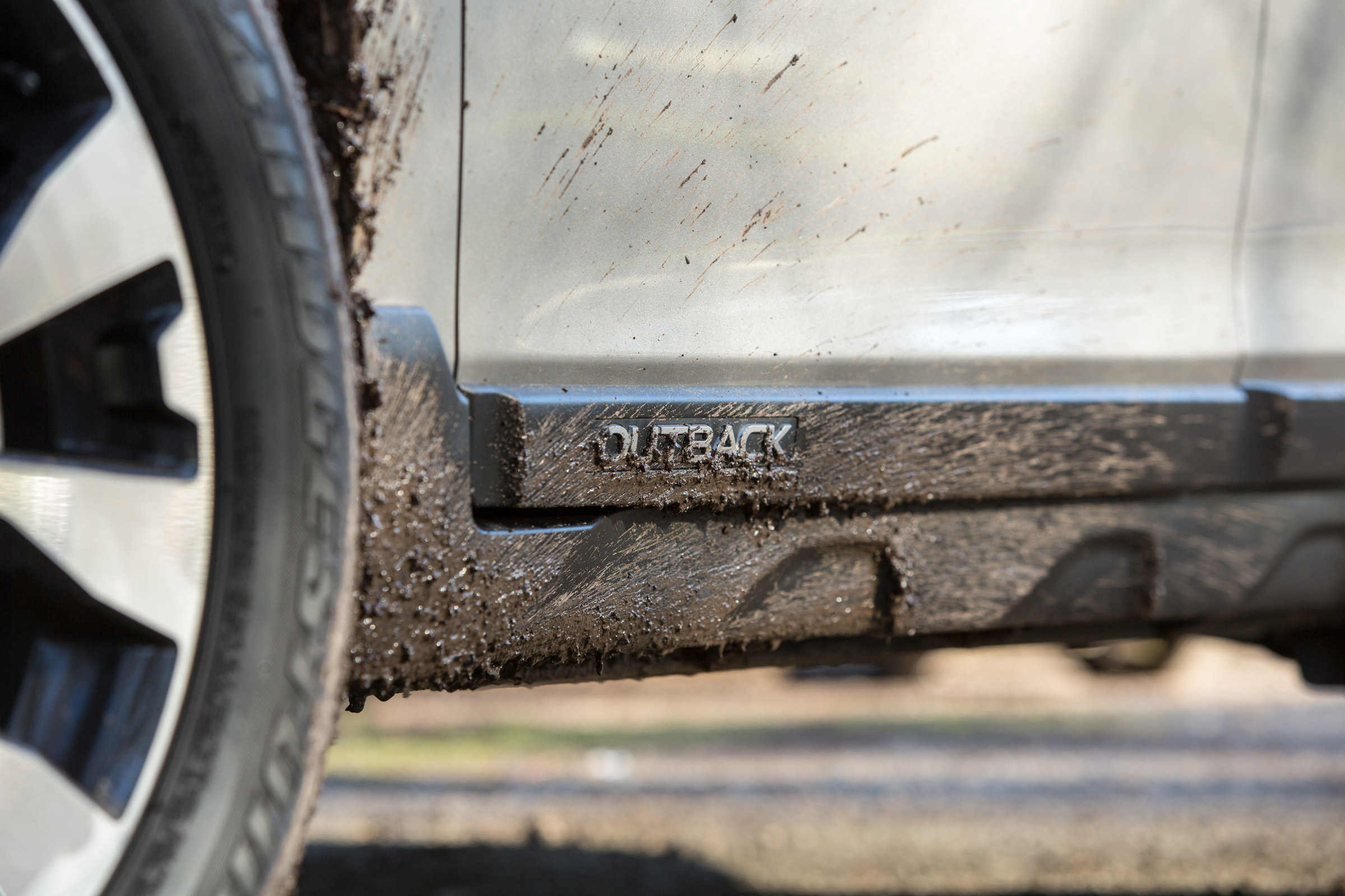 Subaru Outback mud