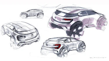 Citroen Aircross concept - sketches