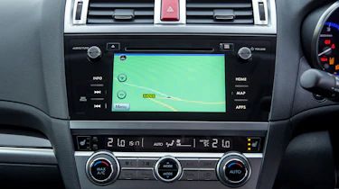 Subaru Outback sat-nav