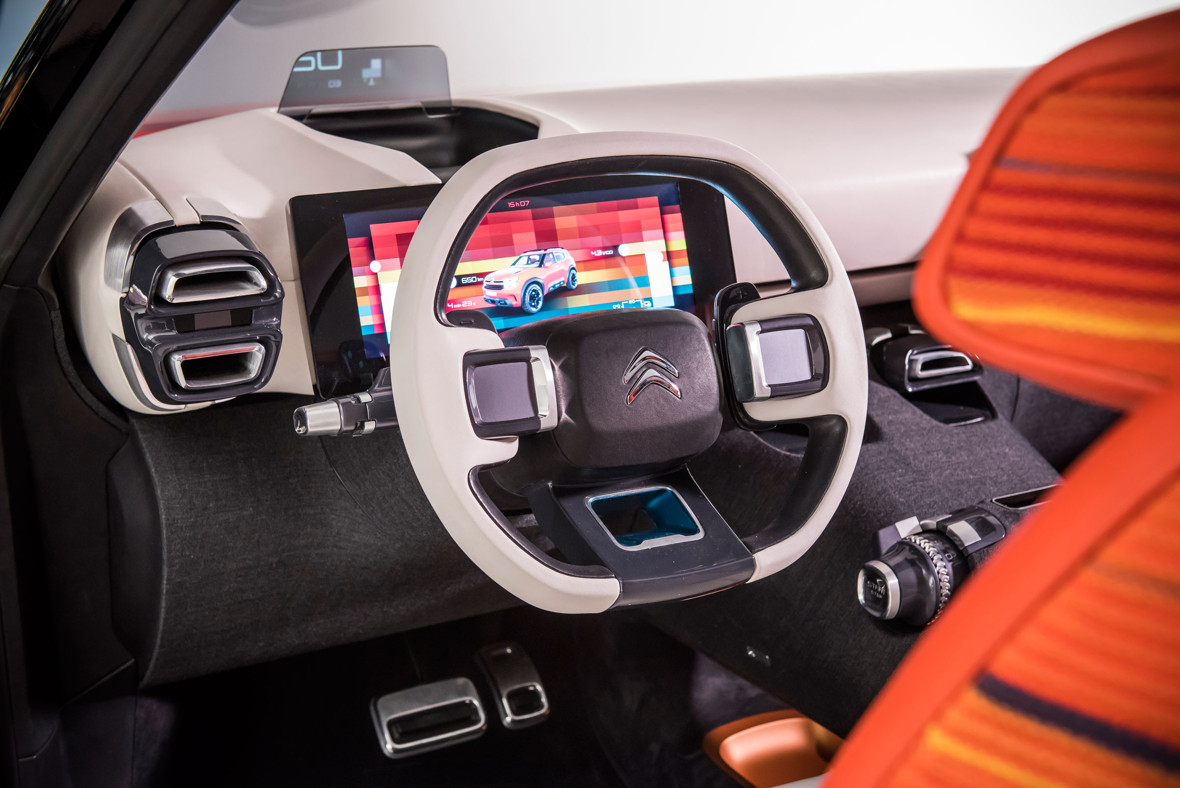 Citroen Aircross concept - steering wheel