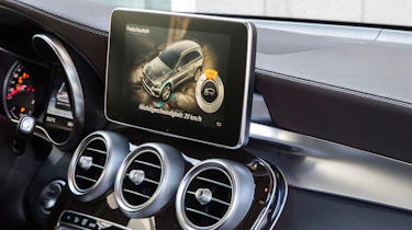 Mercedes GLC - interior detail