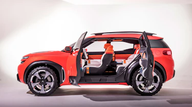 Citroen Aircross concept - side doors open