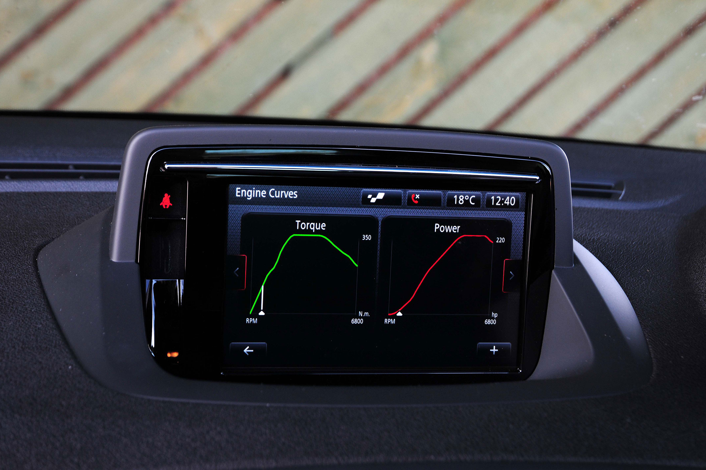 Renault Megane GT 220 - screen
