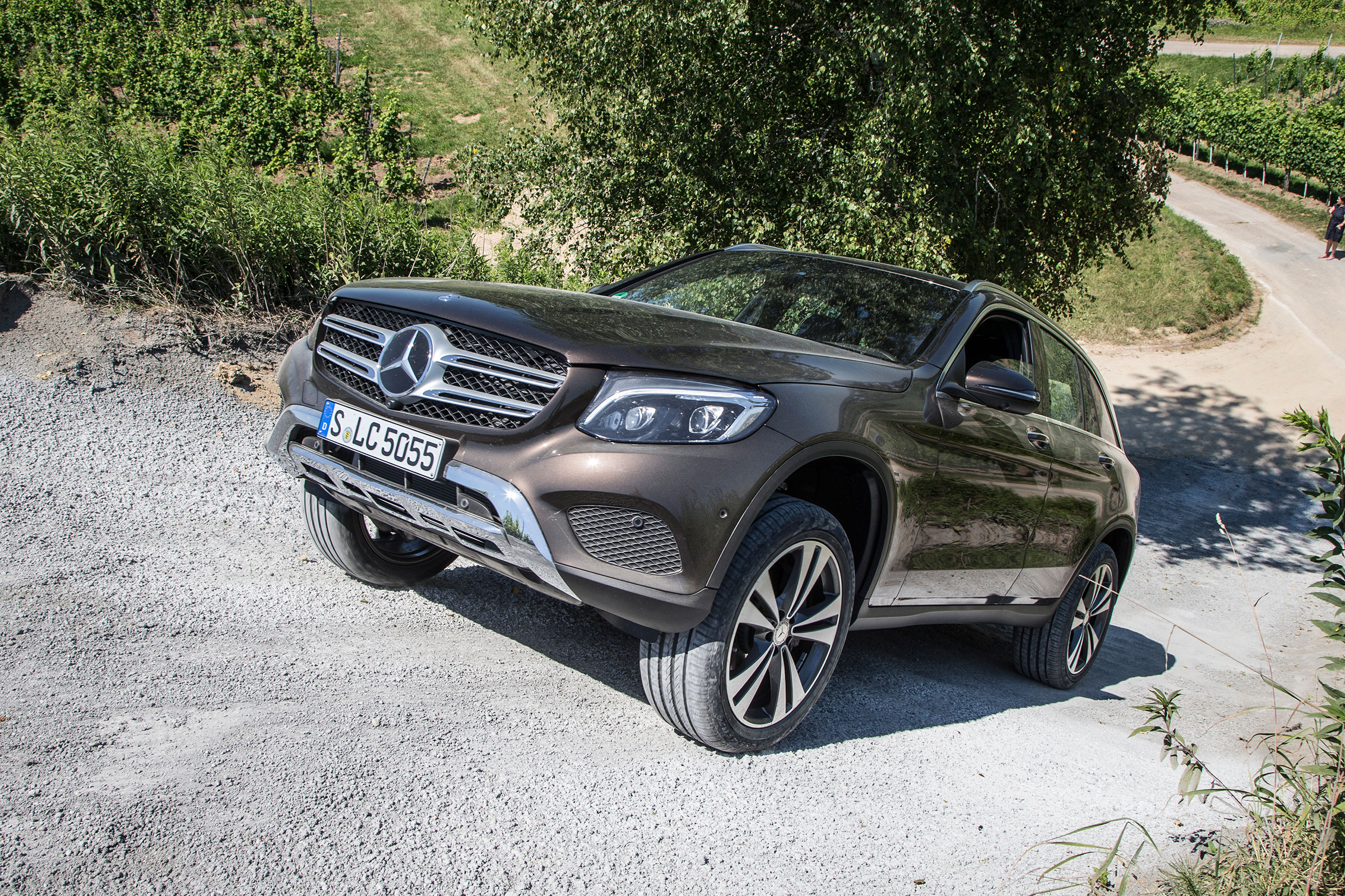 Mercedes GLC - off-road front