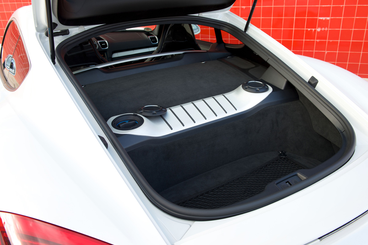 Porsche Cayman boot