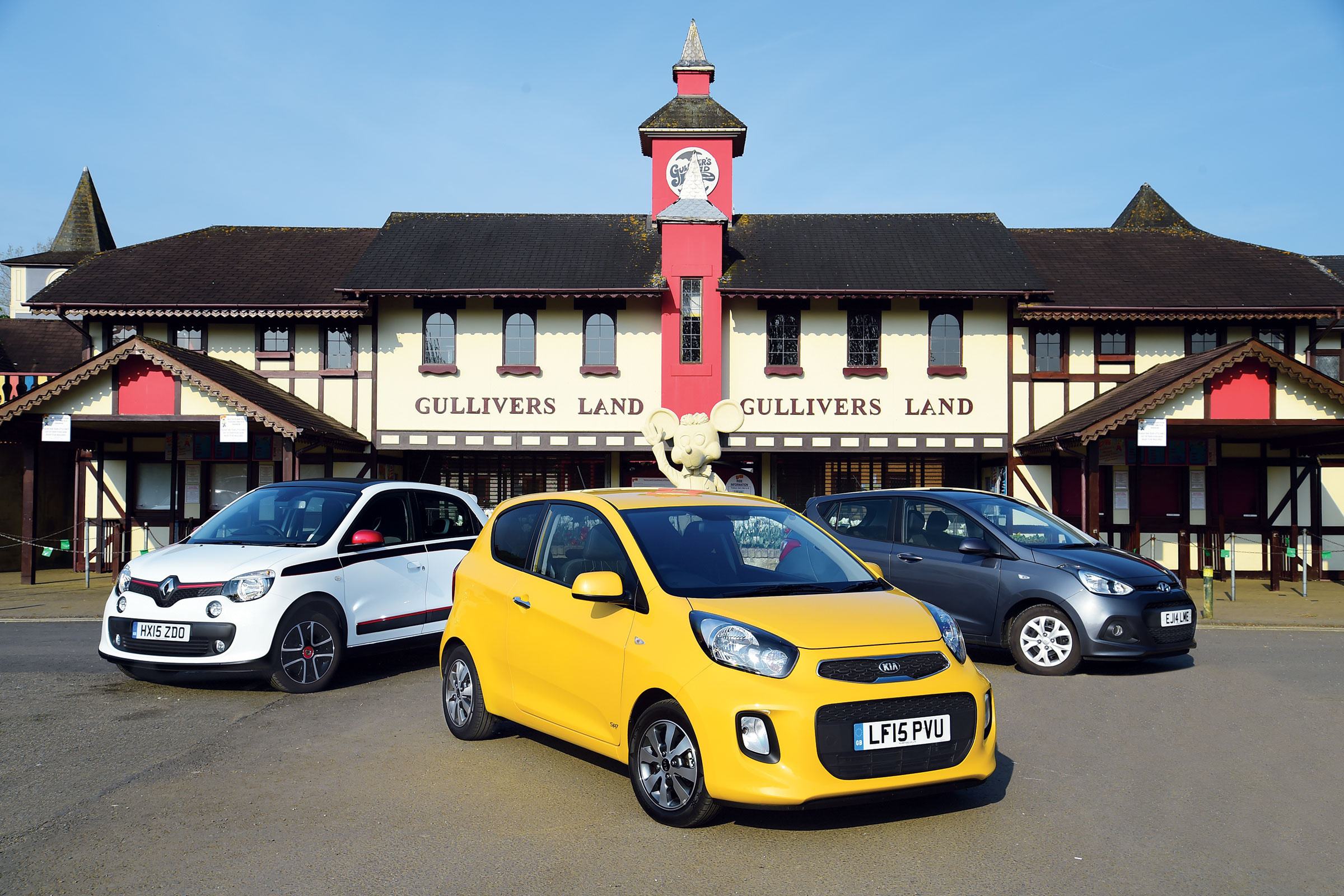Kia Picanto vs Renault Twingo &amp; Hyundai i10