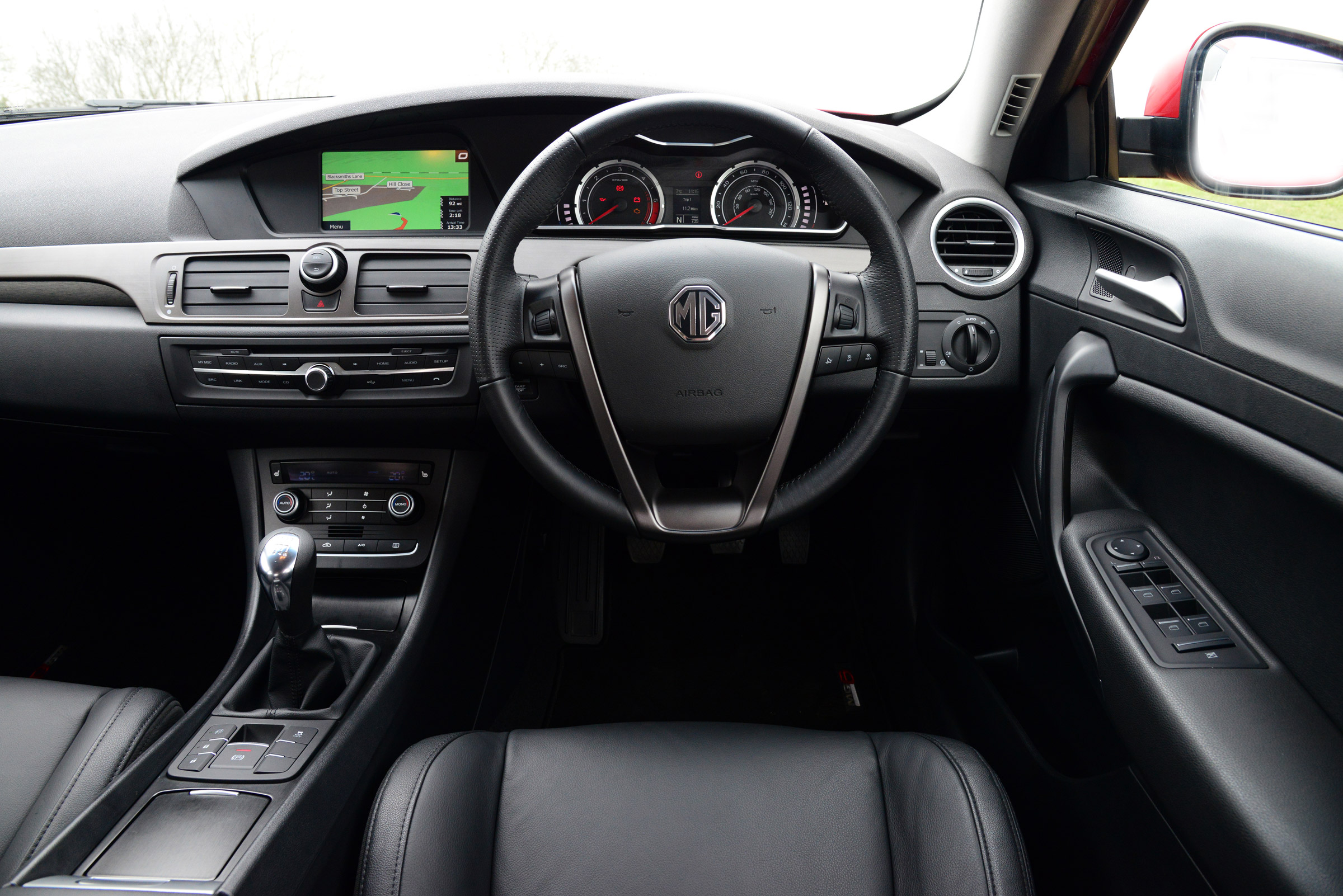 MG6 interior