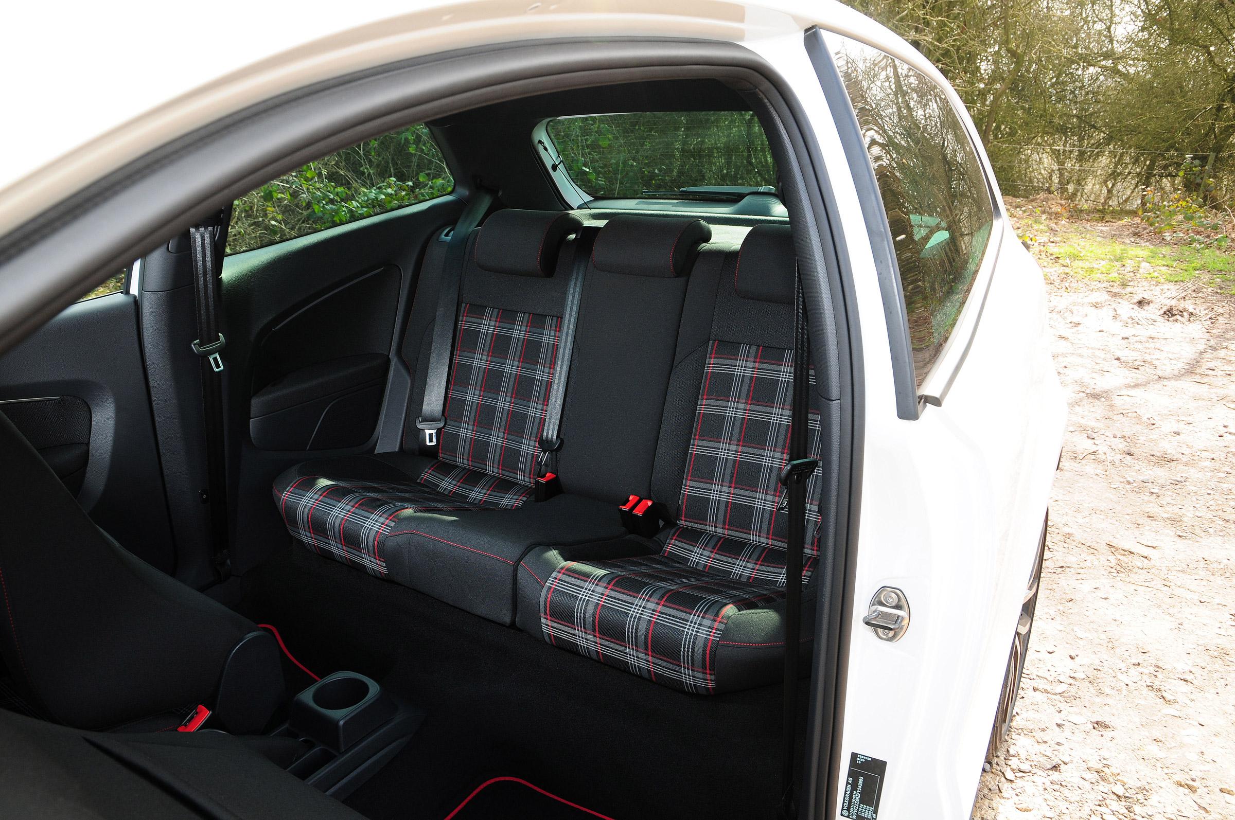 VW Polo GTI 2015 rear seats