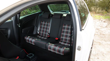 VW Polo GTI 2015 rear seats