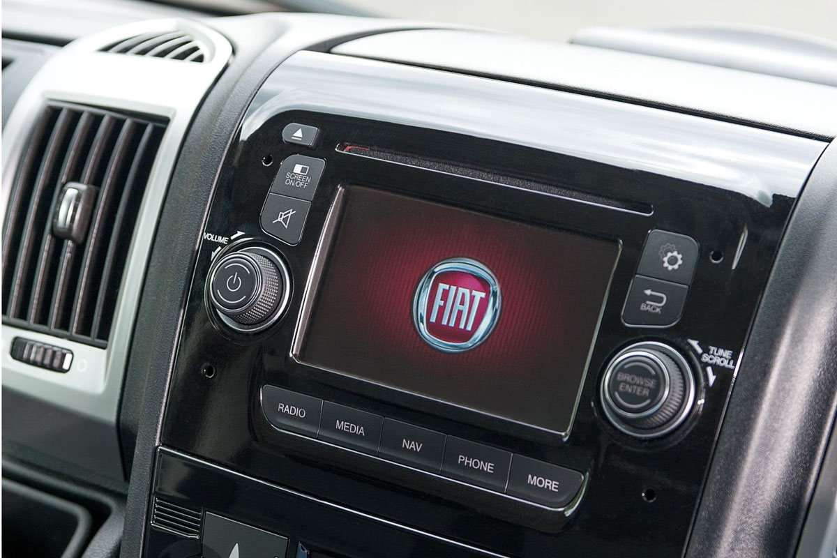 Fiat Ducato 2014 interior detail