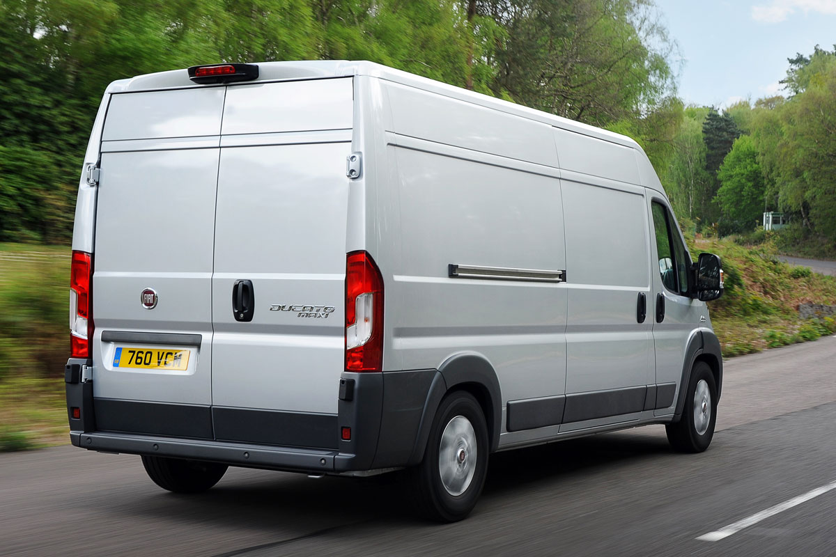 Fiat Ducato 2014 rear action