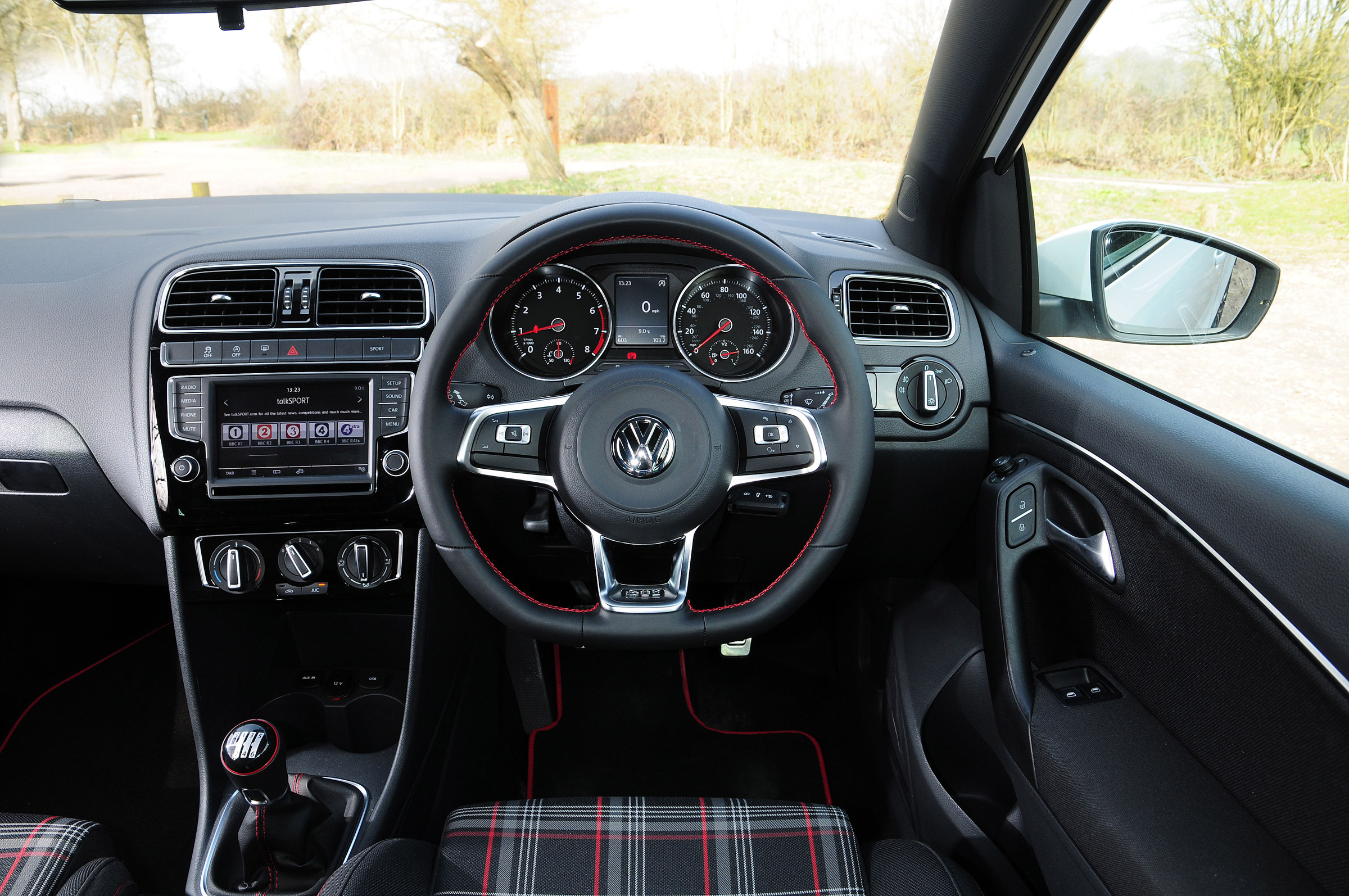 VW Polo GTI 2015 interior
