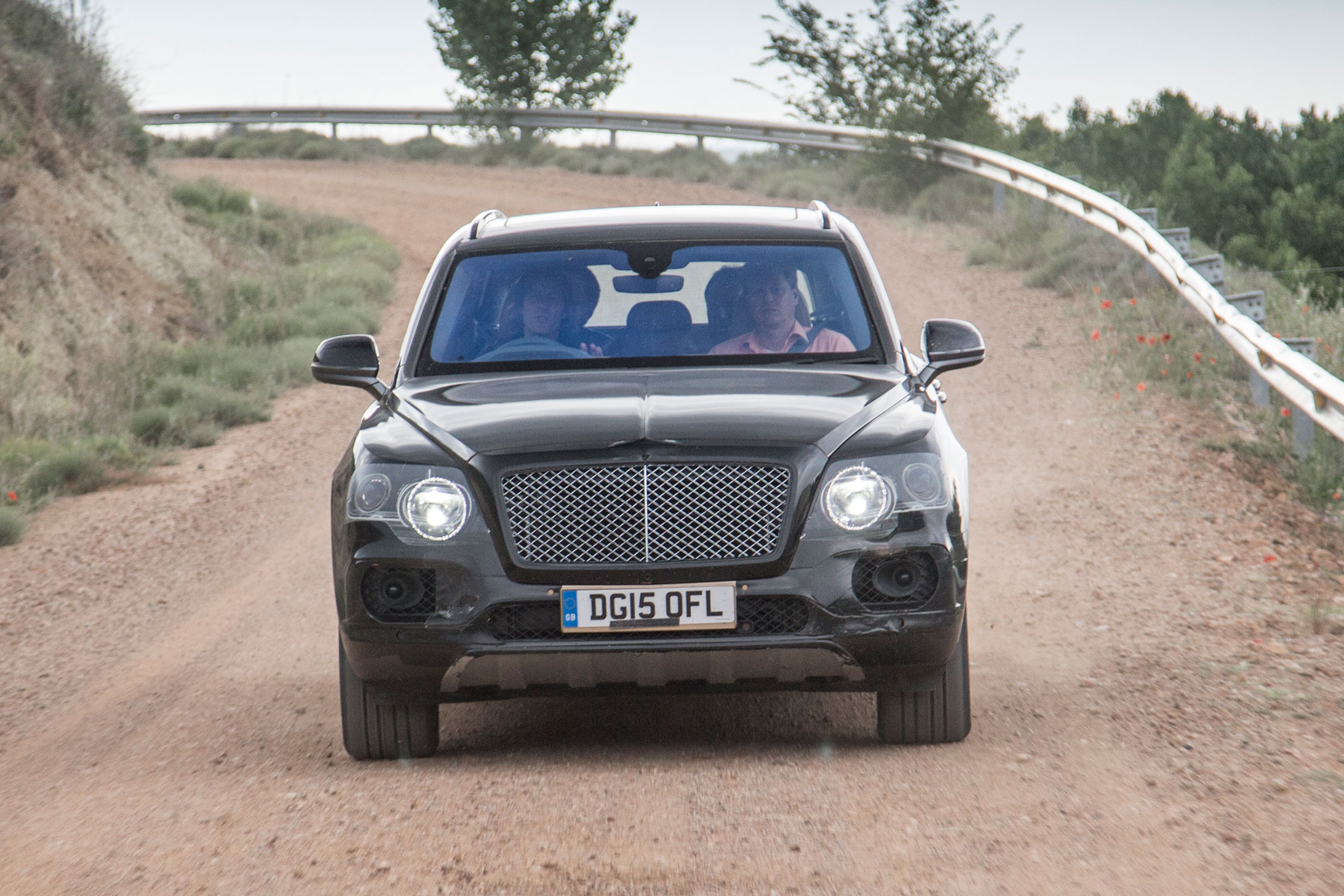 Bentley Bentayga prototype first drive - front