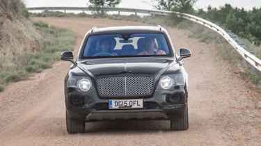 Bentley Bentayga prototype first drive - front