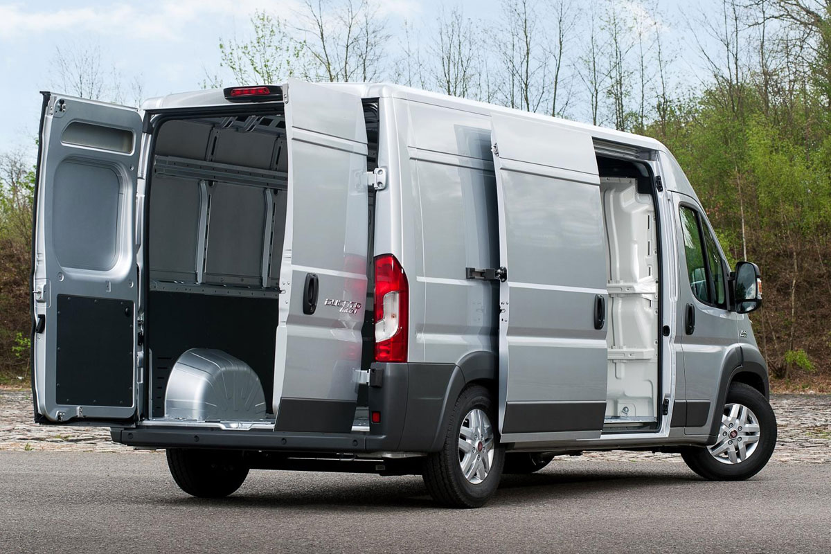 Fiat Ducato 2014 loading bay rear