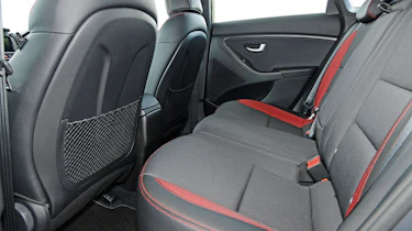Hyundai i30 Turbo - rear seats