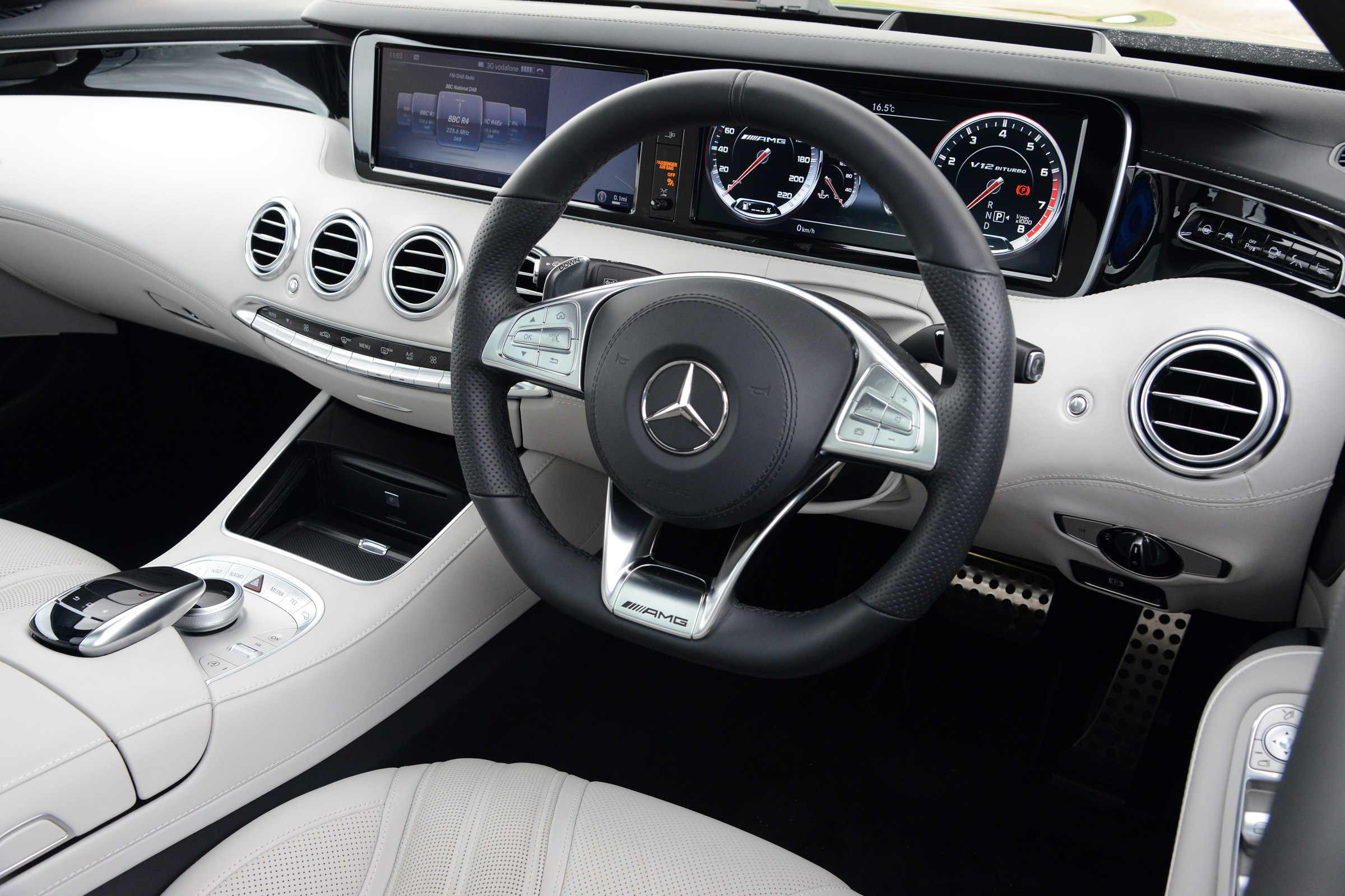 Mercedes S65 AMG interior