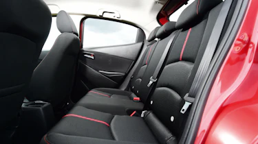 Mazda 2 - rear seats