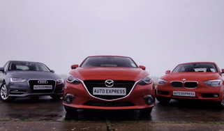 Mazda 3 vs Audi A3 Sportback & BMW 1 Series