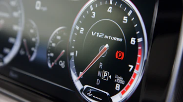 Mercedes S65 AMG dials