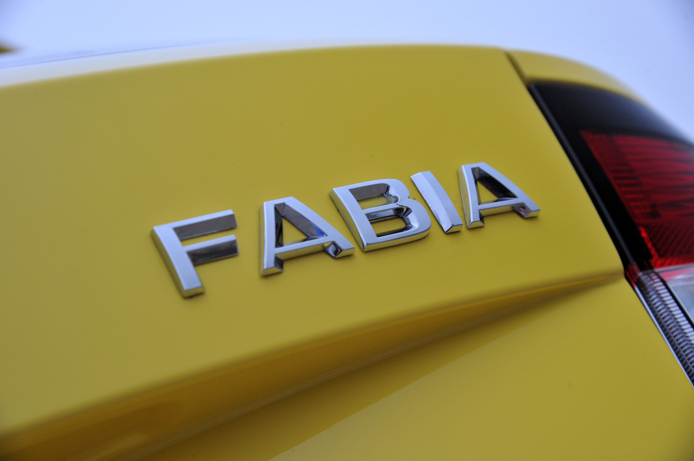 Skoda Fabia Estate badge