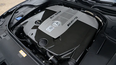 Mercedes S65 AMG engine