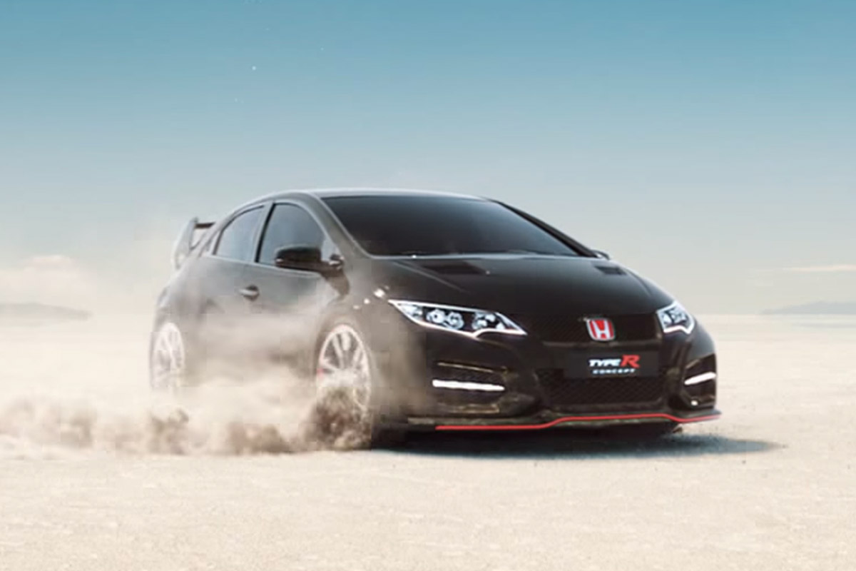 Honda Civic Type R ad