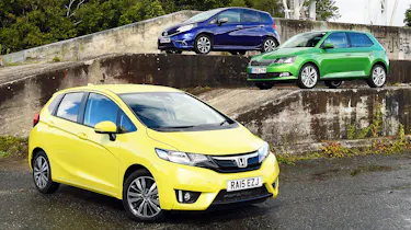 Honda Jazz vs Nissan Note vs Skoda Fabia