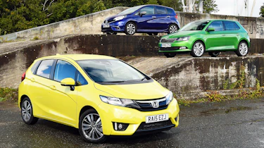 Honda Jazz vs Nissan Note vs Skoda Fabia